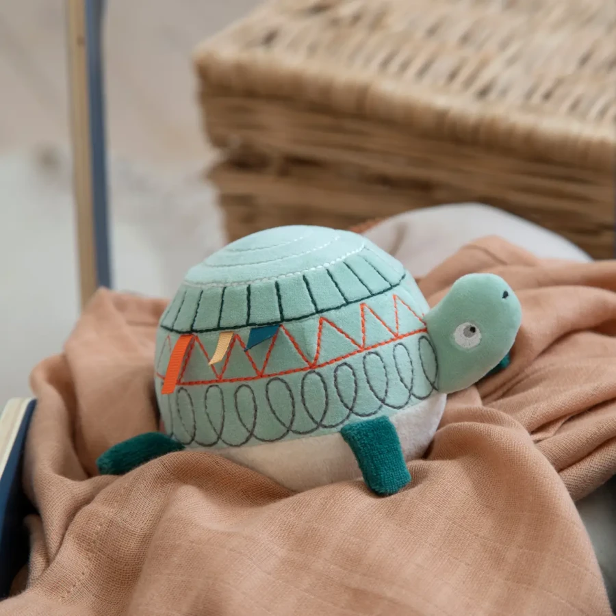 Piłka z dzwonkiem - Turbo the turtle / Sebra