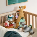 Zabawka aktywizująca z lusterkiem - Glenn the giraffe / Sebra