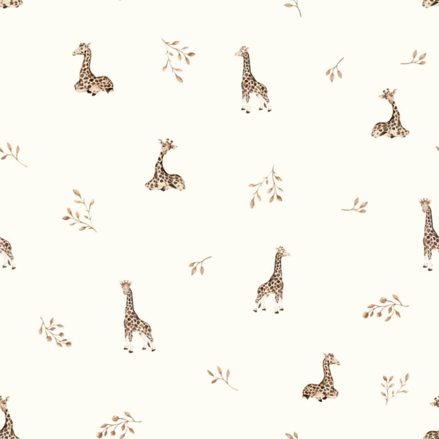 Bambusowe prześcieradło do gondoli - giraffes / My Memi