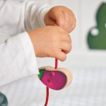 Nawlekanka z drewnianymi warzywami Farma / Janod