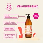 Miłość - naturalne mydło w płynie, 500 ml / Mydlarnia Cztery Szpaki
