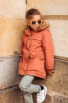 Okulary przeciwsłoneczne dla dzieci 4-6 lat Sunshine - Rainbow orange / Beaba