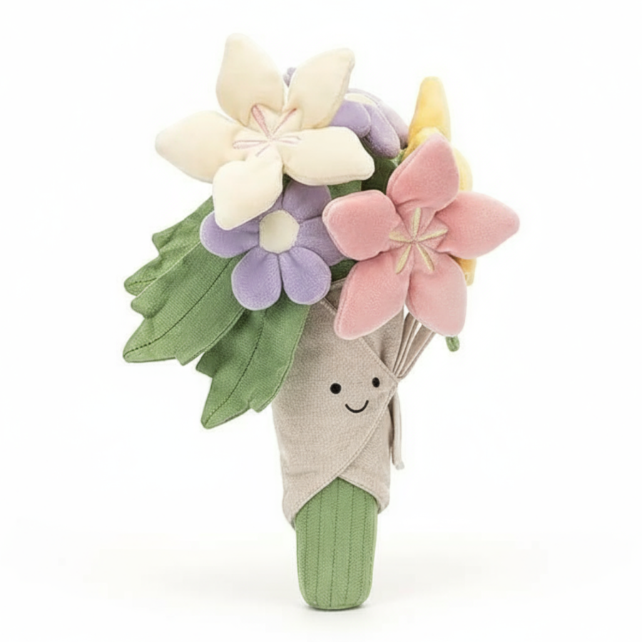 Wesoły bukiet kwiatów 31 cm / Jellycat