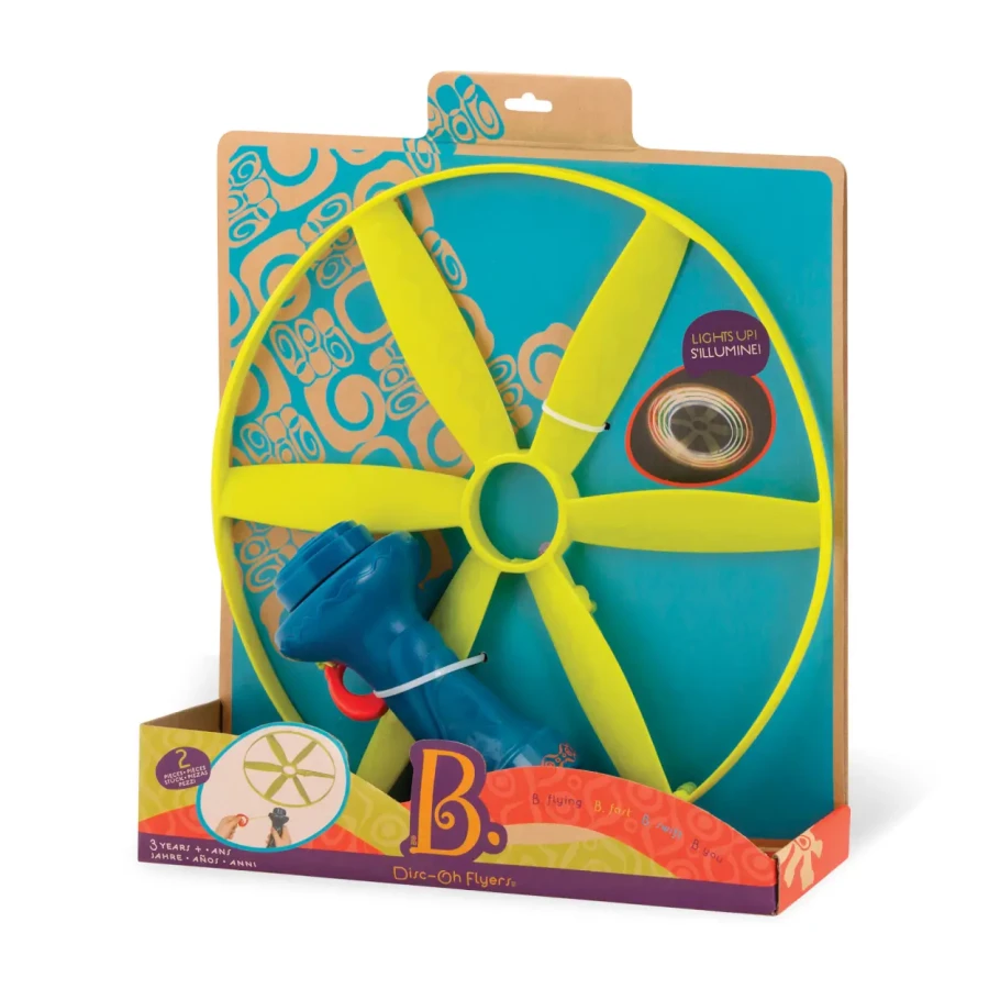 Disc-Oh Flyers – latający świecący dysk / B.Toys