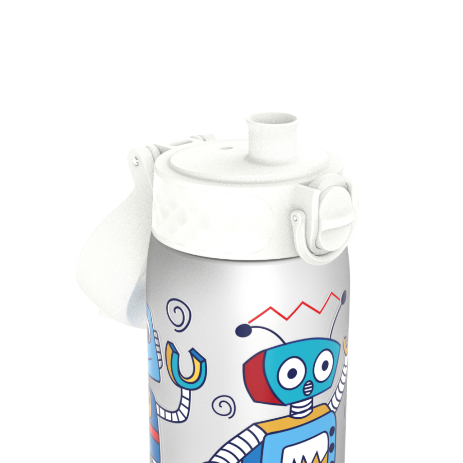 Wąska butelka na napoje - Robots, 500ml / ION8® I8RF500PIROBOT