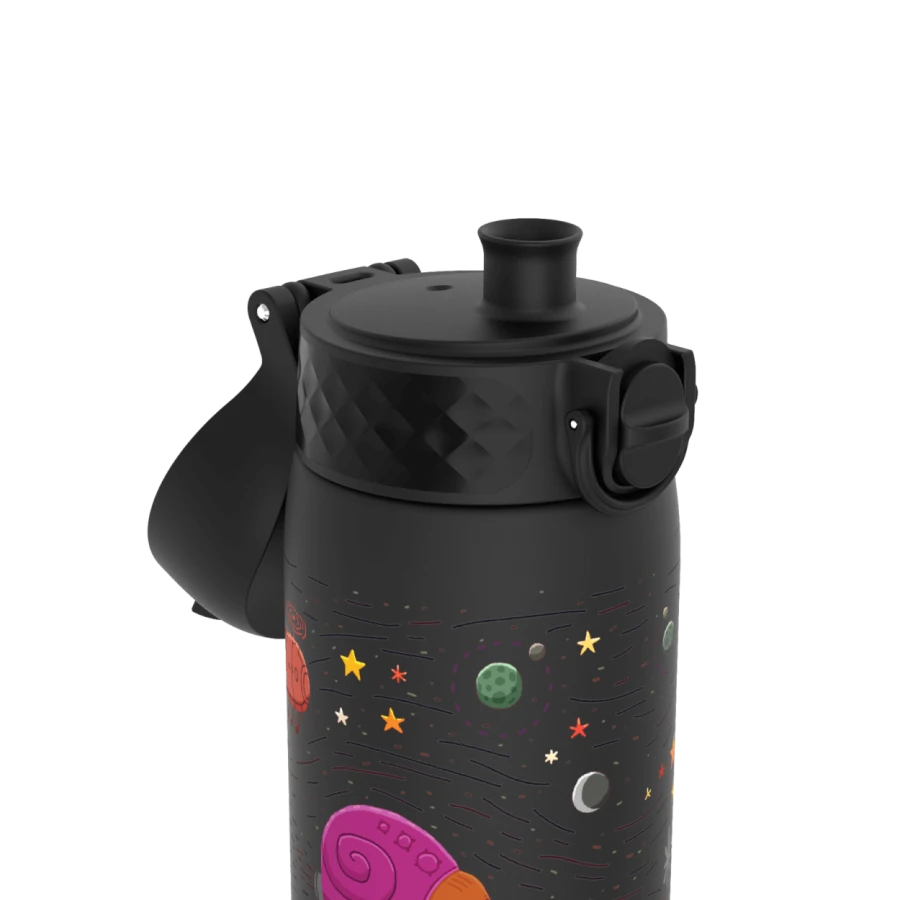 Wąska butelka na napoje - Spaceships, 500ml / ION8® I8RF500PKSPACE