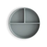 Talerzyk sylikonowy z przyssawką - Stone / Mushie