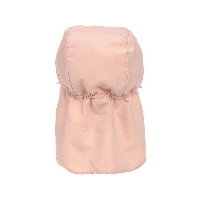 Czapka przeciwsłoneczna z daszkiem i osłoną karku UV80 Splash & Fun pink / Lassig
