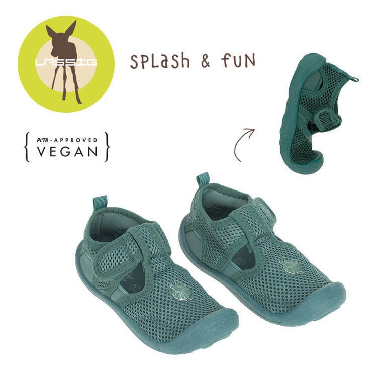 Sandałki do wody i na plażę Splash & Fun green / Lassig