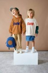 Plecak mini sztruks, Little Gang - blue / Lassig