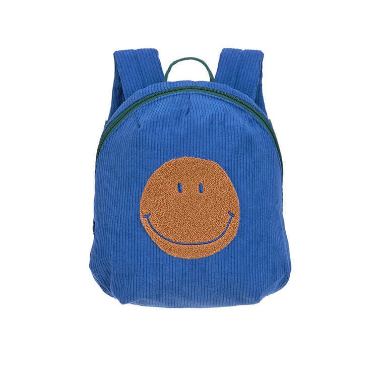 Plecak mini sztruks, Little Gang - blue / Lassig
