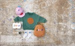 Plecak mini sztruks, Little Gang - caramel / Lassig