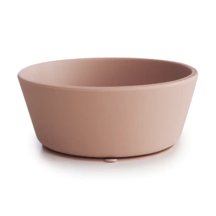 Miseczka silikonowa z przyssawką - Blush / Mushie