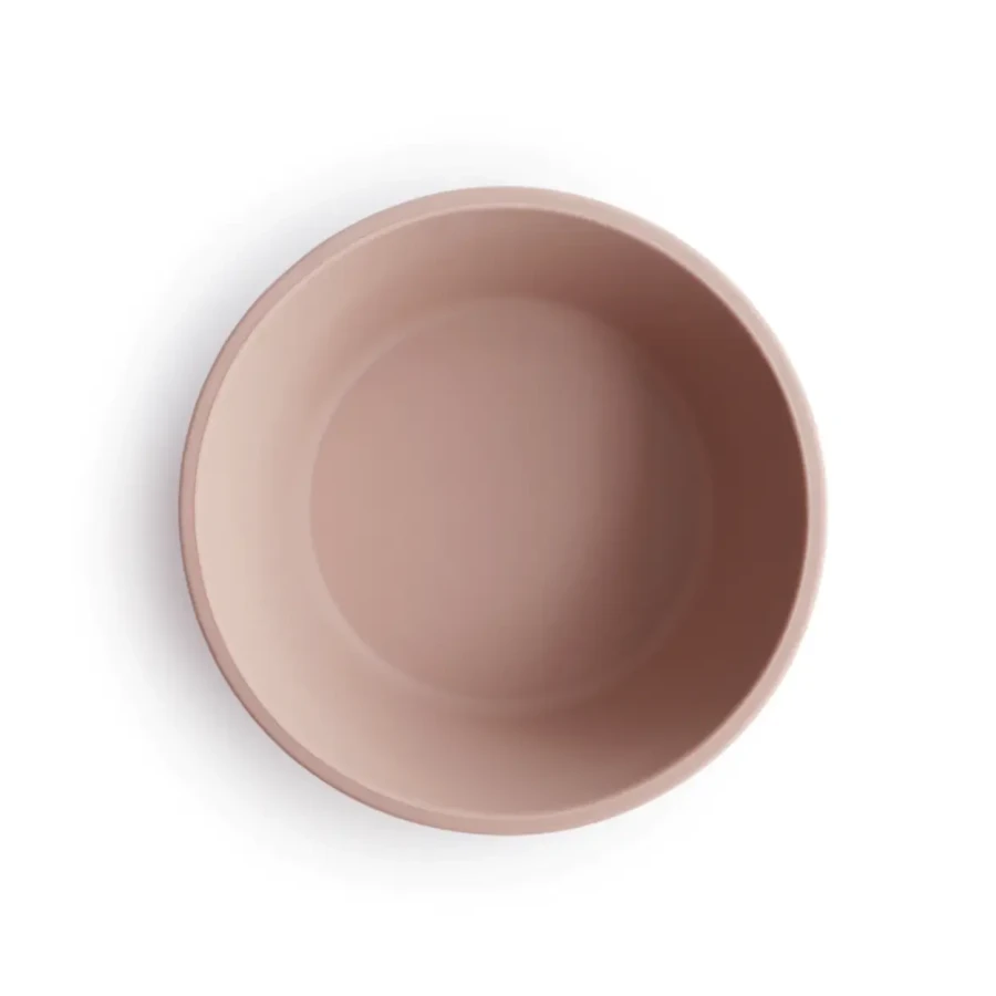 Miseczka sylikonowa z przyssawką - Blush / Mushie