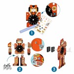 Zrób to sam - ZEGAR ROBOT 6+ / Djeco