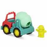 Happy Cruisers – zestaw 3 samochodów budowlanych z figurkami kierowców / B.Toys