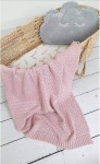 Kocyk BUBBLE dusty pink / Pink no More
