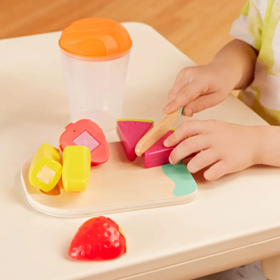 Mini Chef - Fruity Smoothie Playset - BLENDER z owocami i akcesoriami / B.Toys BX2230Z