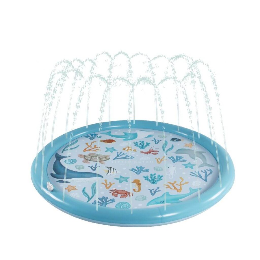 Mata wodna Blue Ocean Dreams 150 cm / Little Dutch 2012395