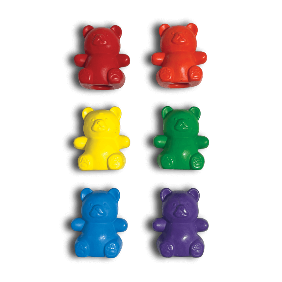 Kredki Malucha na palec Misie, Cuddly Cubs - 6 szt. / Ooly