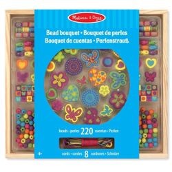 Melissa and Doug, Klocki do nawlekania Kwiatki