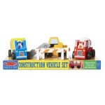 Melissa and Doug, Zestaw Drewnianych Pojazdów Budowlanych