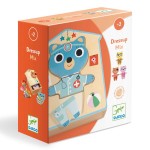 Drewniane puzzle PRZEBIERANKI / DJ01678