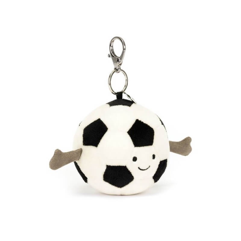 Breloczek Wesoła Piłka Futbolowa 16 cm/ Jellycat