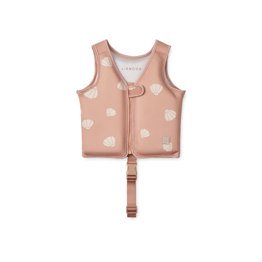 Kamizelka do pływania Dove Swim Vest - Shell, Pale tuscany / Liewood
