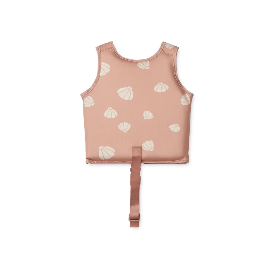Kamizelka do pływania Dove Swim Vest - Shell, Pale tuscany / Liewood