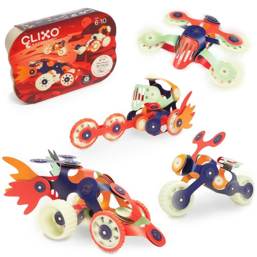 Układanka magnetyczna CLIXO Mars Rovers