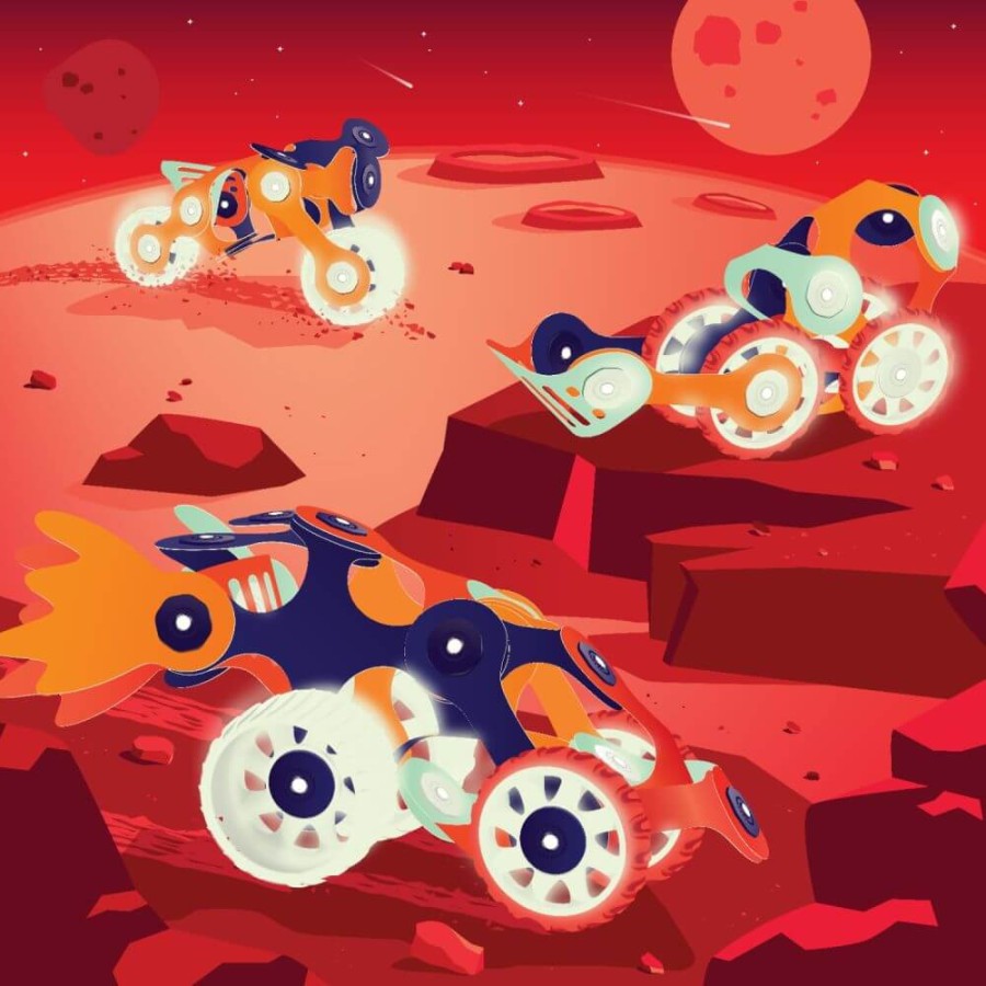 Układanka magnetyczna CLIXO Mars Rovers