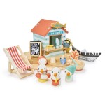 Drewniana restauracja na plaży / Tender Leaf Toys