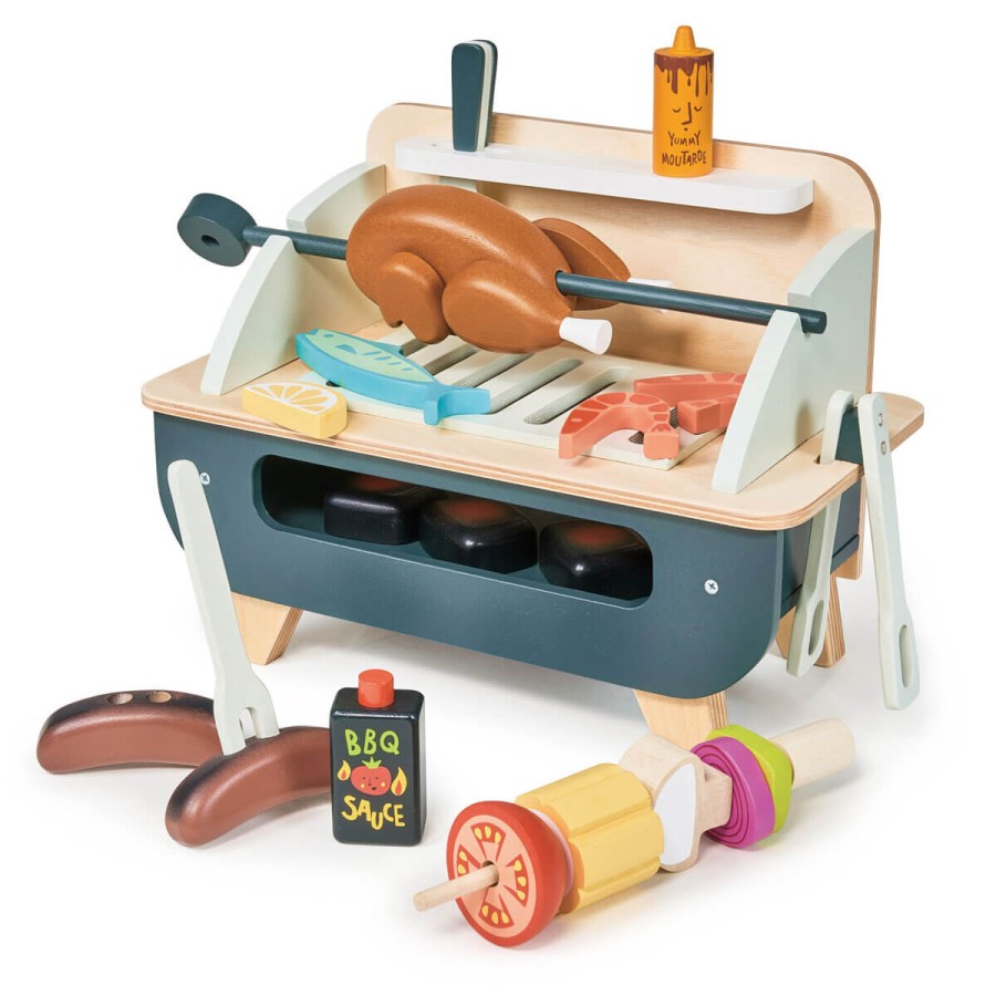 Grill drewniany, barbeque / Tender Leaf Toys
