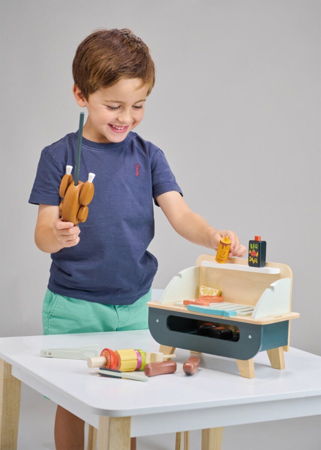 Grill drewniany, barbeque / Tender Leaf Toys