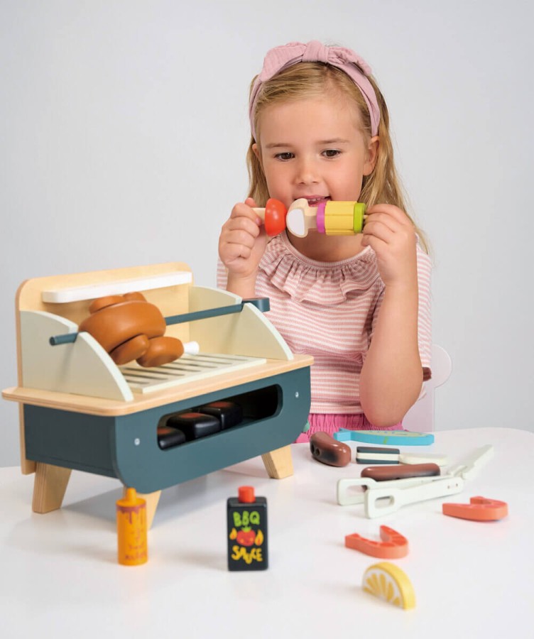 Grill drewniany, barbeque / Tender Leaf Toys