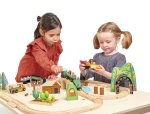 Drewniana kolejka - Podróż po lesie / Tender Leaf Toys