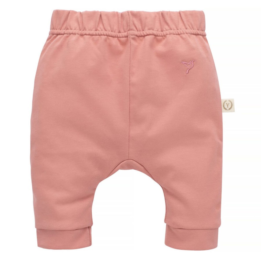 Spodnie niemowlęce organic - rose gold / YOSOY