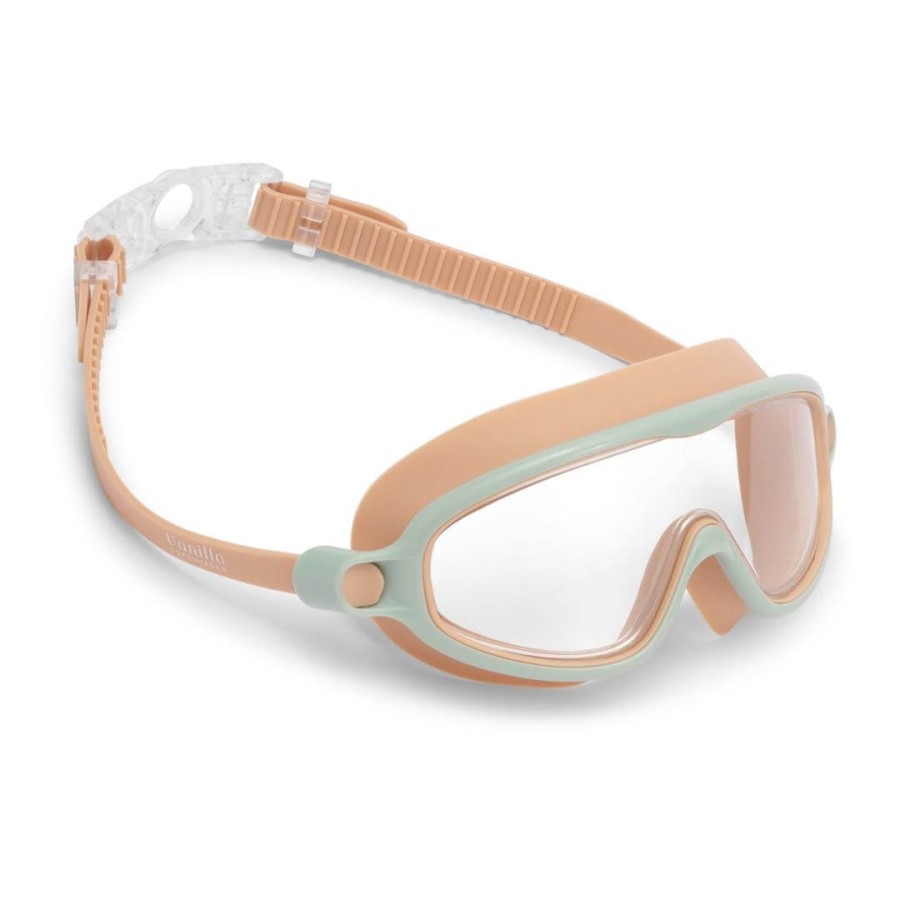 Maska do pływania Aqua - Oak Beige, 3-8 lat / Vanilla Copenhagen