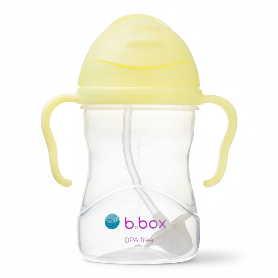 Bidon ze słomką 240 ml, GELATO banana split / b.box