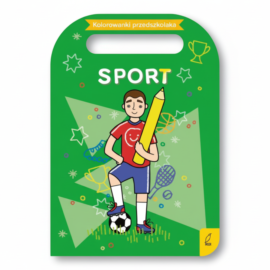 Kolorowanki przedszkolaka - Sport / Wydawnictwo Wilga