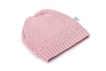 Czapeczka z bawełny organicznej - powder pink 0-3m / My Memi