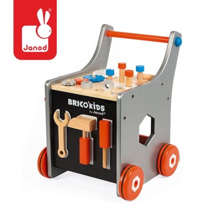 Wózek warsztat magnetyczny z narzędziami Brico ‘Kids / Janod J06478