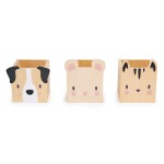 Drewniane organizery na przybory szkolne / Tender Leaf Toys