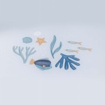 Namiot plażowy Blue Ocean Dreams UV40 / Little Dutch