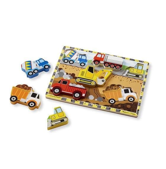 Melissa and Doug, Drewniane Puzzle Budowa
