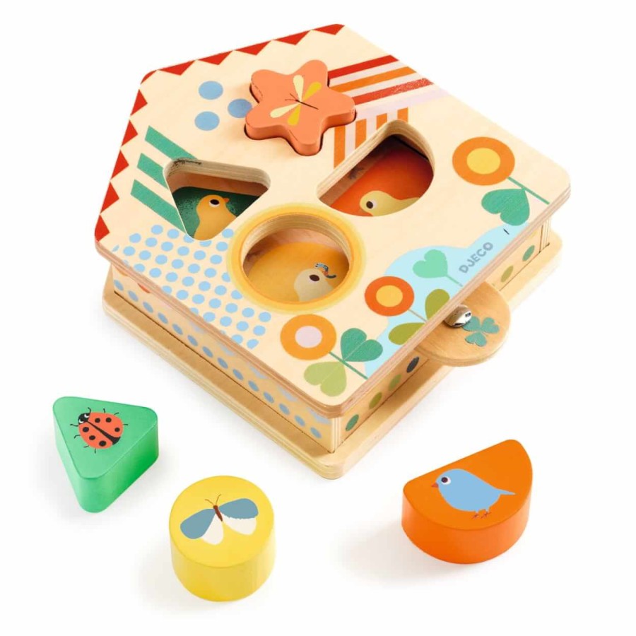 Drewniany sorter DOMEK / Djeco
