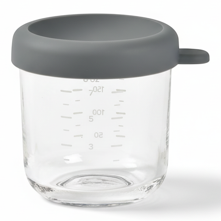 Pojemnik słoiczkek szklany z zamknięciem 250 ml Mineral / Beaba