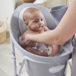 Kubek do mycia włosów Pebble Grey / Shnuggle Baby