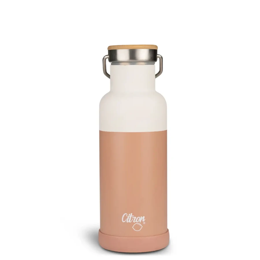 Butelka termiczna ze stali nierdzewnej 500ml - Blush Pink / Citron